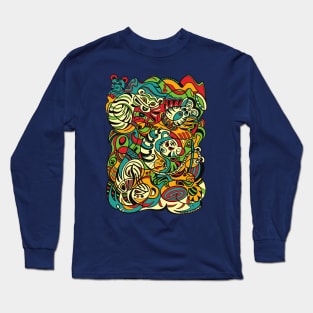 Tiger - 12 Zodiac Animals Long Sleeve T-Shirt